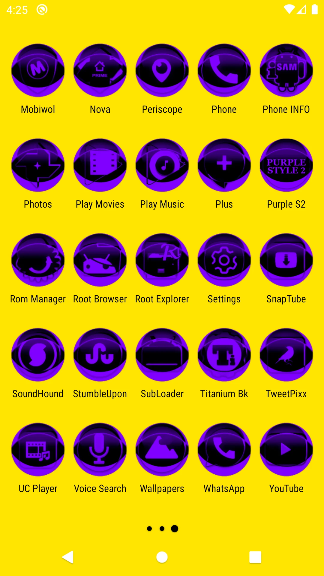 Purple Icon Pack Style 2 screenshot