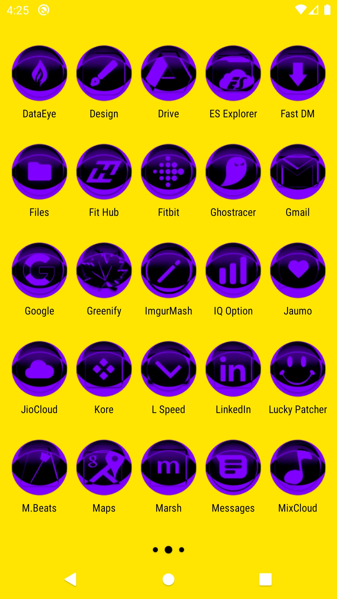 Purple Icon Pack Style 2 screenshot